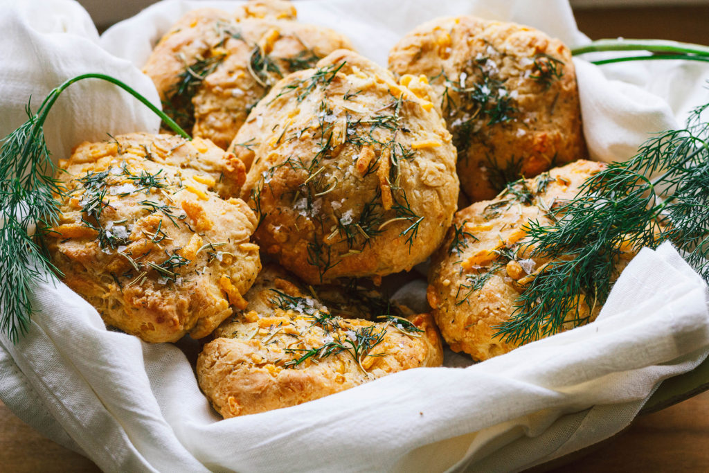 cheesy dill biscuits