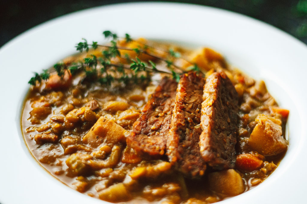 french-inspired lentil soup