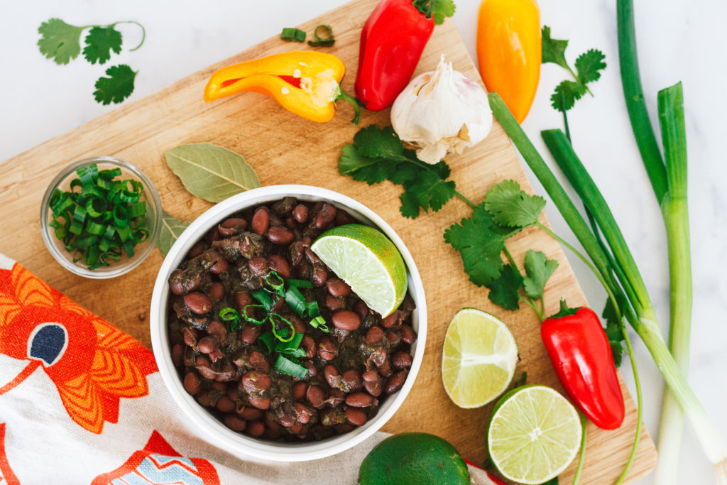 easy no-soak black beans