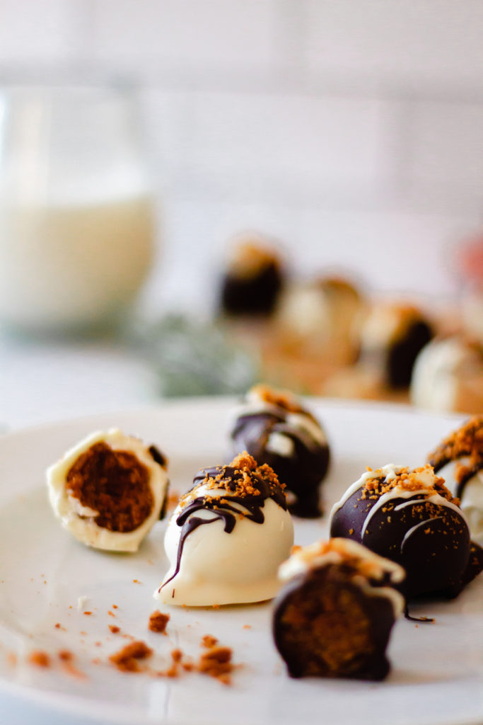 cookie butter truffles